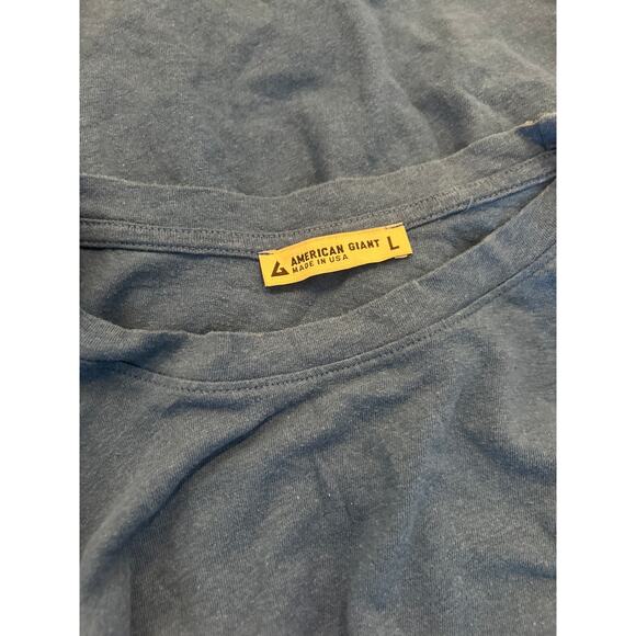 American Giant Women's Hemp Jersey Crew Tee large - Picture 3 of 4